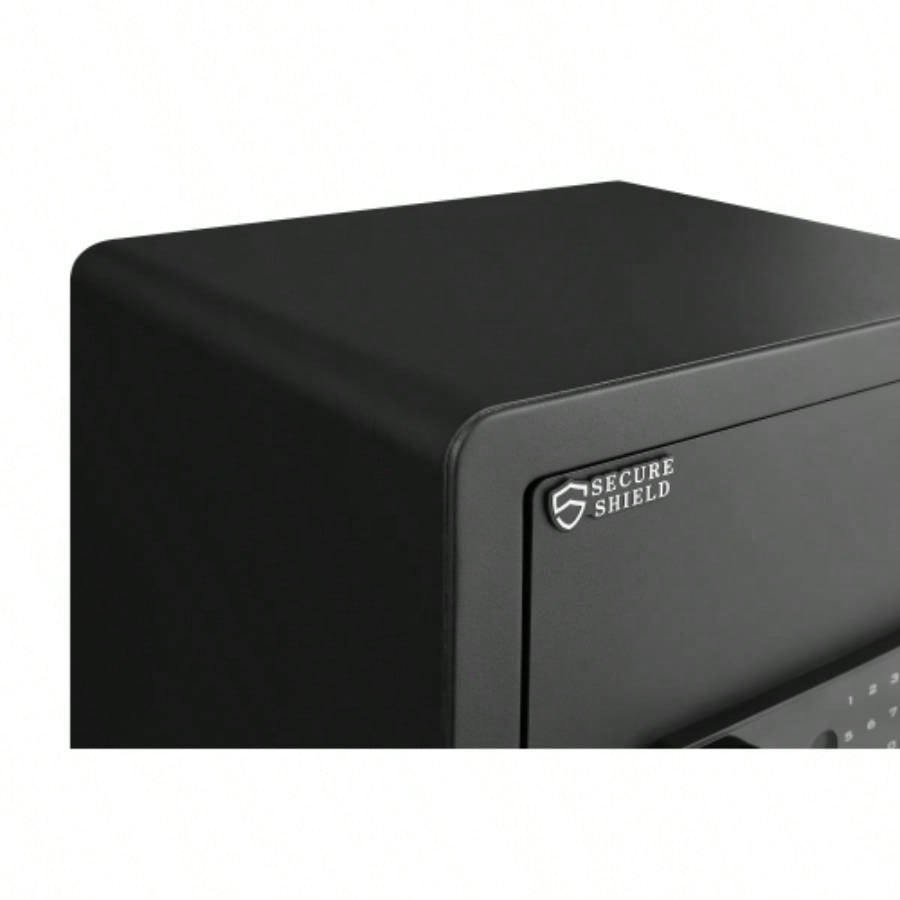 1.93 Cuft Safe Box, Security Electronic Steel Home Safe, Anti - Theft Digital Security Lock Box with Alert System, Removable Shelf, Mute Function, Personal Document Safes Money Jewelry