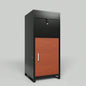 Outdoor Parcel Drop Box, Courier Locker with Mechanical Lock, Floor Standing Parcel Locker, Size 36.6x 15.75x 15.75 Burglar Resistant Stopper, Porch Curbside