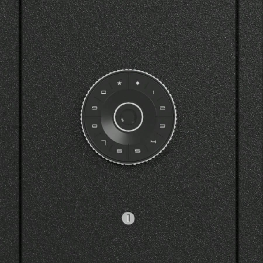 4 - Gun Capacity Rifle Safe. Holds Rifles, Pistols, Shotguns. Digital Lock Quick Access. Removable Shelf. Special Gun Rack Scoped Rifles. Plus, a Handy Storage Drawer