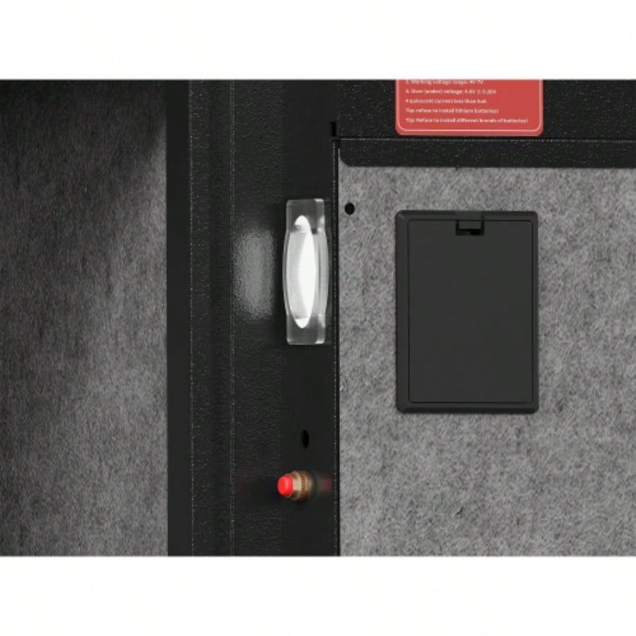 8 - Gun Capacity Rifle Safe. Holds Rifles, Pistols, Shotguns. Digital Lock Quick Access. Removable Shelf. Special Gun Rack Scoped Rifles. Plus, a Handy Storage Drawer