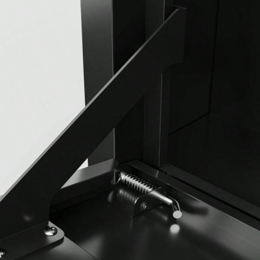 Outdoor Parcel Drop Box, Courier Locker with Mechanical Lock, Floor Standing Parcel Locker, Size 36.6x 15.75x 15.75 Burglar Resistant Stopper, Porch Curbside