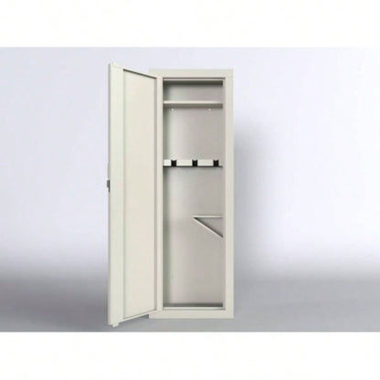 Wall Gun Safe, Gun Safes Home, Gun Safes Cabinets, Wall Safes Between Studs, Quick - Access Rifle Safe with Removable Shelf and Digital KeypadWhite