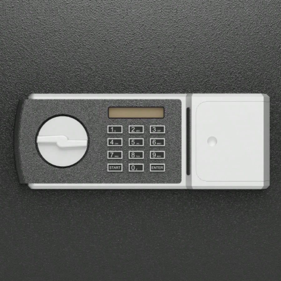 Digital Depository Safe Made of Carbon Steel Electronic Code Lock Depository Safe with Deposit Slot Depository Box Home Hotel Restaurant and Office