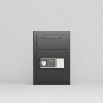 Digital Depository Safe Made of Carbon Steel Electronic Code Lock Depository Safe with Deposit Slot Depository Box Home Hotel Restaurant and Office