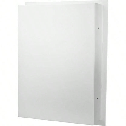 White Biometric Wall Safe
