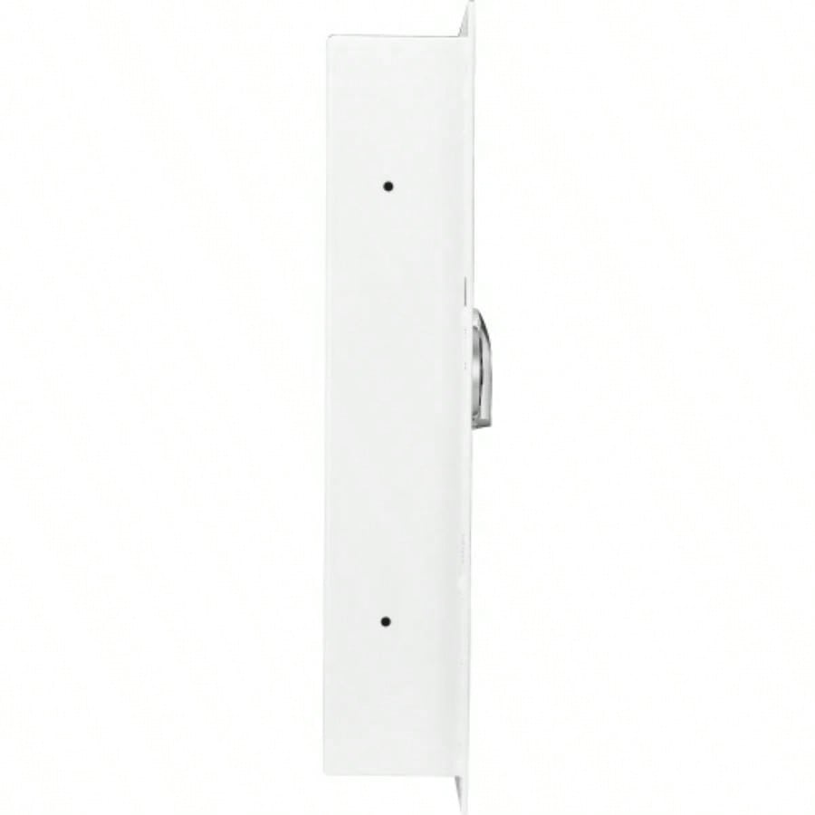 White Biometric Wall Safe