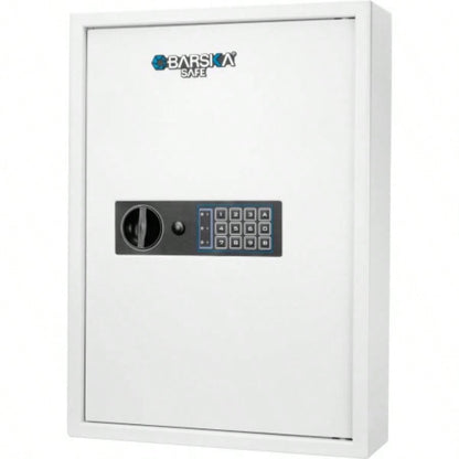 Keys Key Cabinet Digital Keypad Wall Safe White