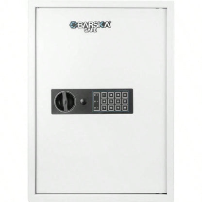 Keys Key Cabinet Digital Keypad Wall Safe White
