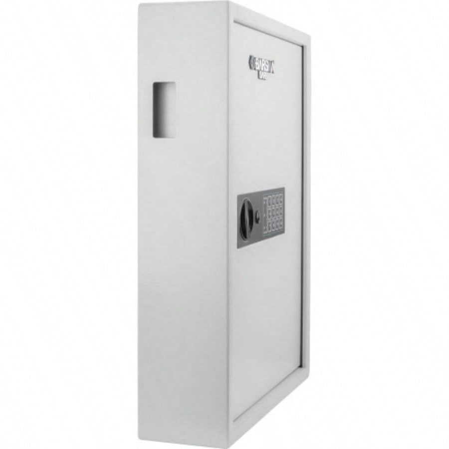 Keys Key Cabinet Digital Keypad Wall Safe White