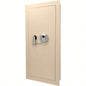 0.82 CUBIC FT BEIGE BIOMETRIC WALL SAFE