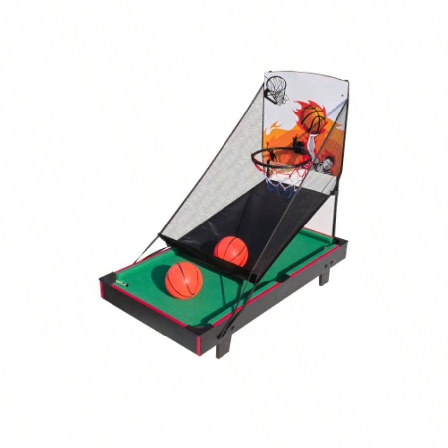 Multi Game Table 36 2 in 1 Combo Game Table Basketball, Billiards. Parent - child games, Indoor Outdoor, Game Room, Friends, Family, Kids and Adults.