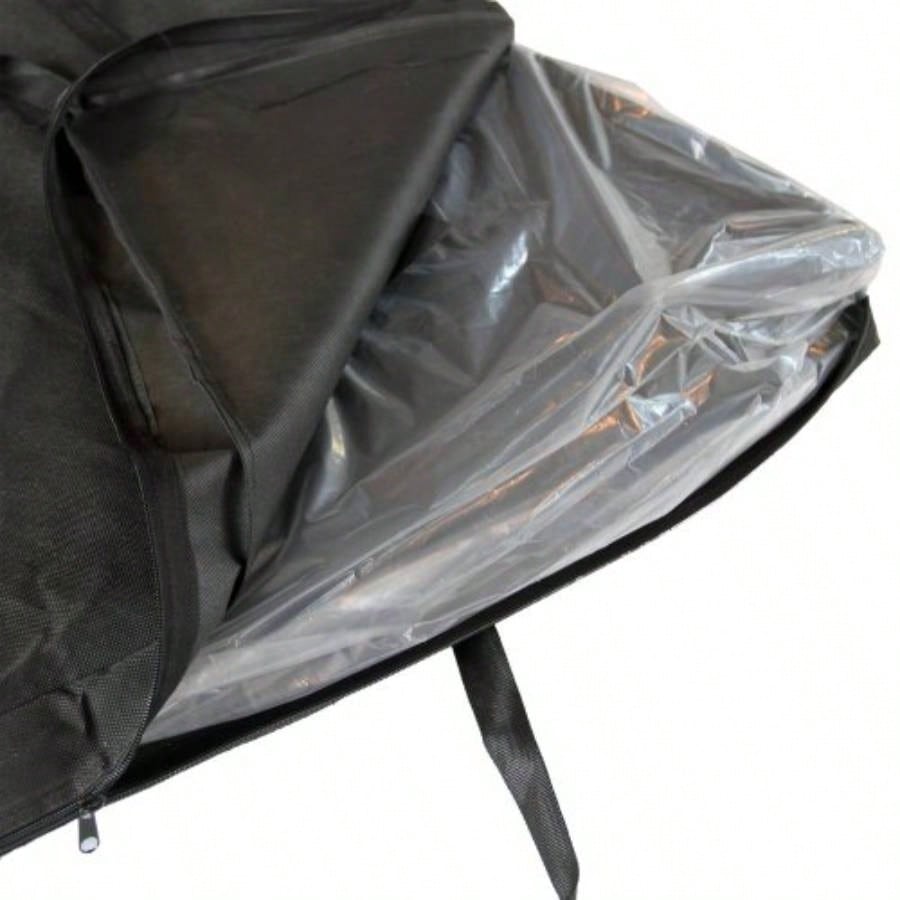 Folding Poker Table Top 10 Players Tri - Fold Texas Holdem Blackjack Casino Game Tabletop Green