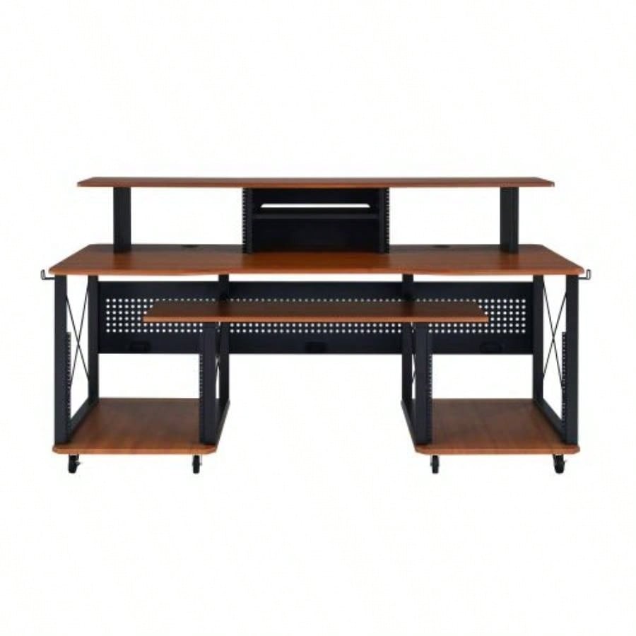 Megara Cherry Black Music Desk