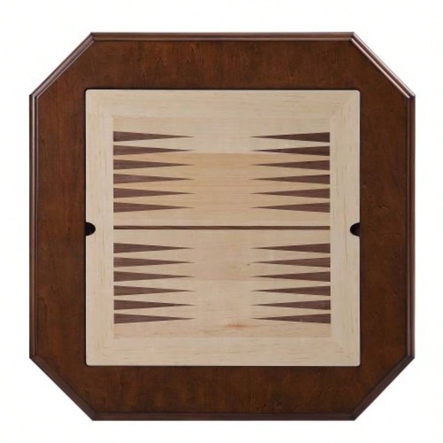 Cherry Reversible Chess Checker Game Table/Game Tray Chess Fingures Not Included