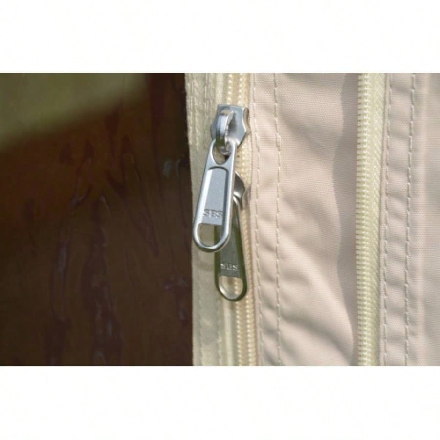 9.8x13ft with canopy, Inflatable Camping Tents with Hand Pump, Glamping Tents, Easy Setup Waterproof and Windproof Blow up Tent Beige