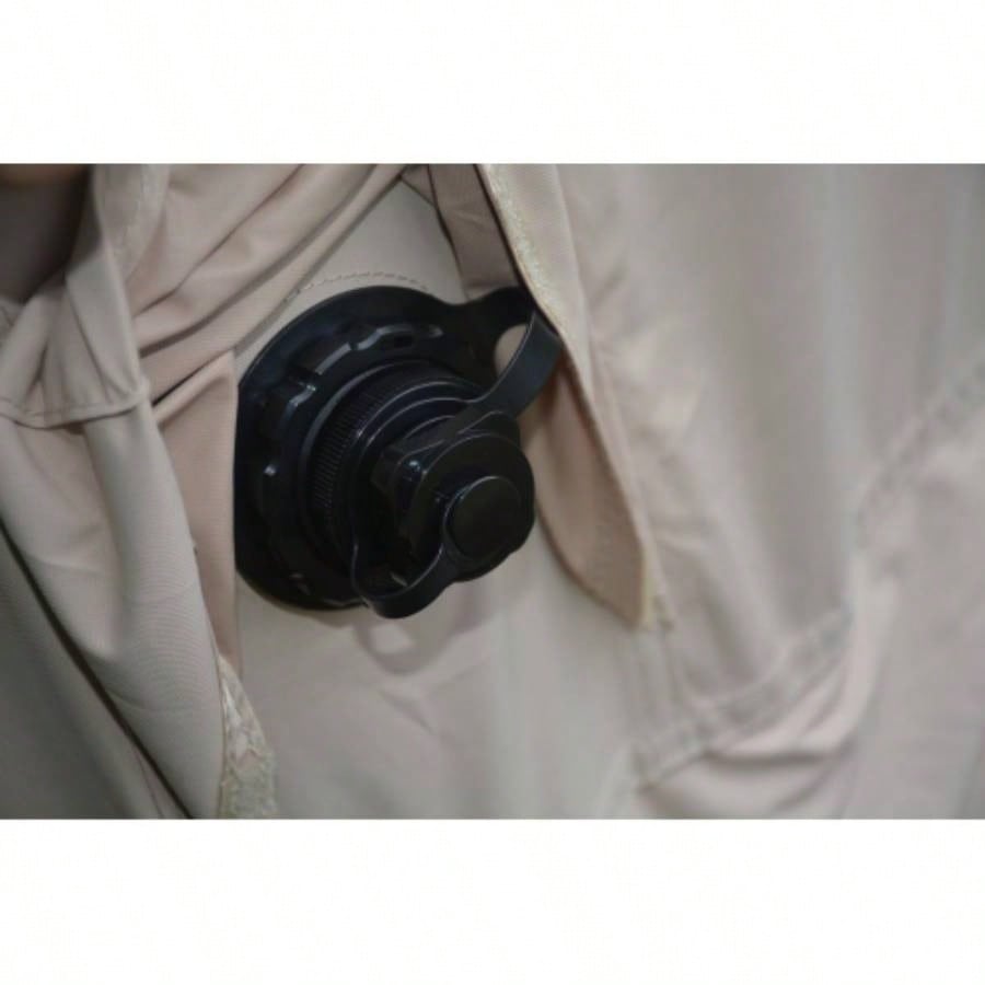 9.8x13ft with canopy, Inflatable Camping Tents with Hand Pump, Glamping Tents, Easy Setup Waterproof and Windproof Blow up Tent Beige