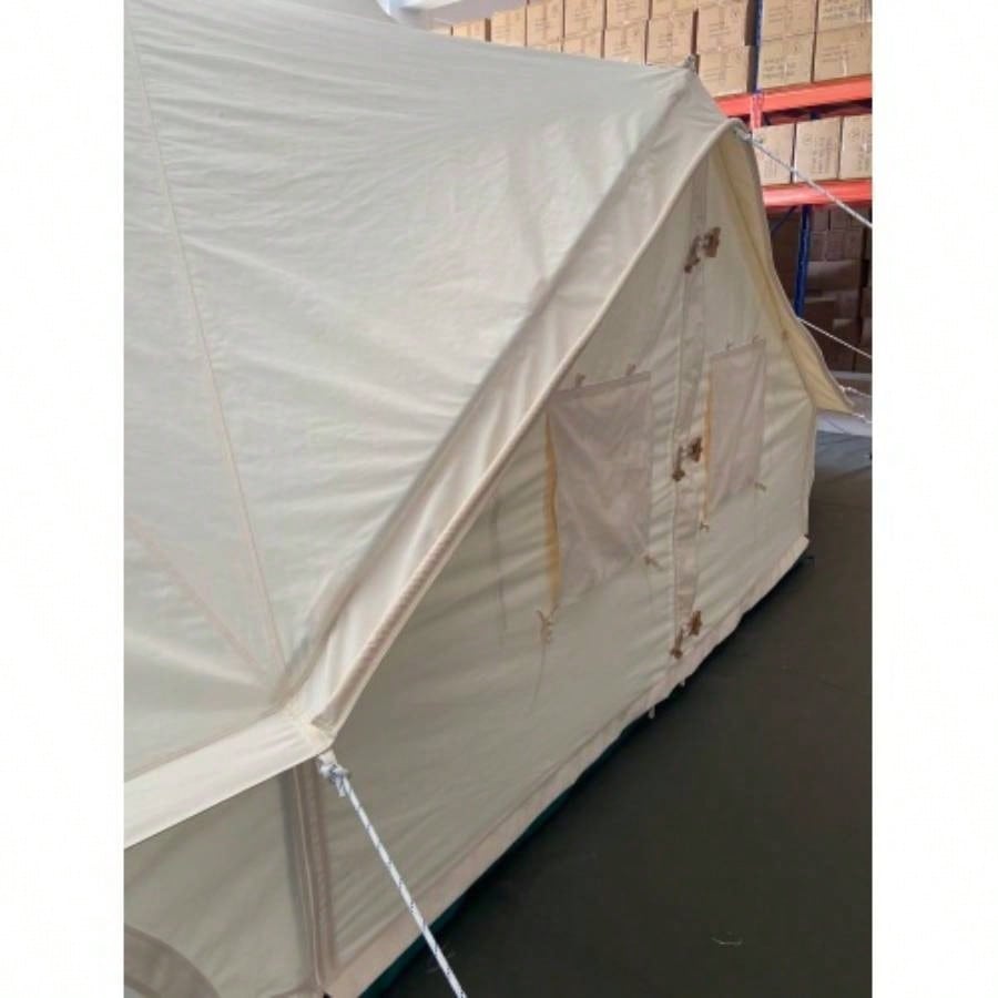 SAMHAIBEI Canvas Tent Bell Tent Glamping, 4 Seasons Yurt Tent Camping, 4M/5M Cotton Canvas Tent Family Camping, Outdoor Hunting, or Party 13ft - 16.5ft Durable, Spacious, and Versatile.