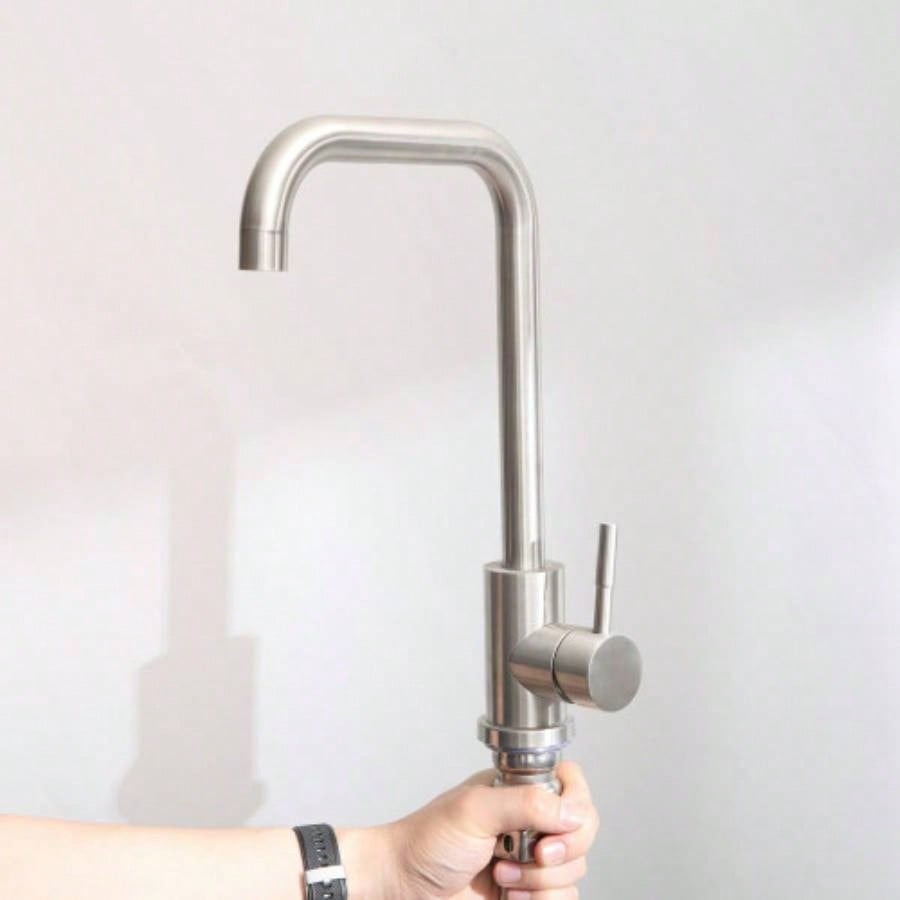 24in Stainless Steel Washing Sink/ Faucet Hoses and Drain OnlyUpdate