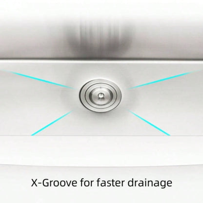 33x22x10Farmhouse Apron Single Bowl Stainless Steel Kitchen Sink with Workstation