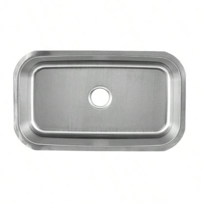 Stainless steel kitchen sink - Single bowl - 18 gauges - 304 SS