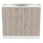 Utility Sink Vernal, Kitchen, Smokey Oak/ Light Gray