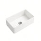 White Farmhouse Sink Deep Apron Sink Undermount Farmhouse Kitchen Sink Single Farm Sink