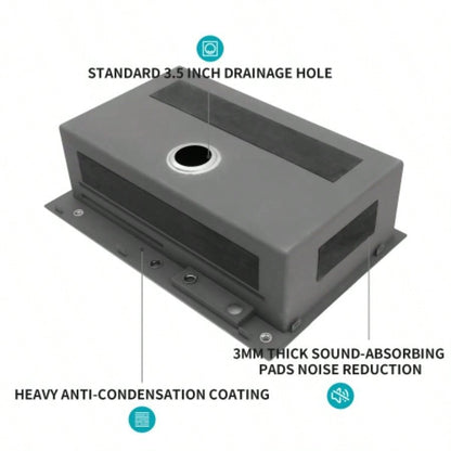 Gunmetal Black Drop in Waterfall Kitchen Sink - 33*22 inch Single Bowl 16 Gauge Stainless Steel Ledge Workstation Kitchen Sinks with Pull - Out Faucet Cup Washer