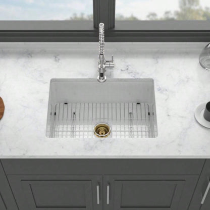 30 Undermount Single Bowl Ceramic Kitchen Sink - Dual Mount White Ceramic Rectangular Deep Single Bowl Sink Basin
