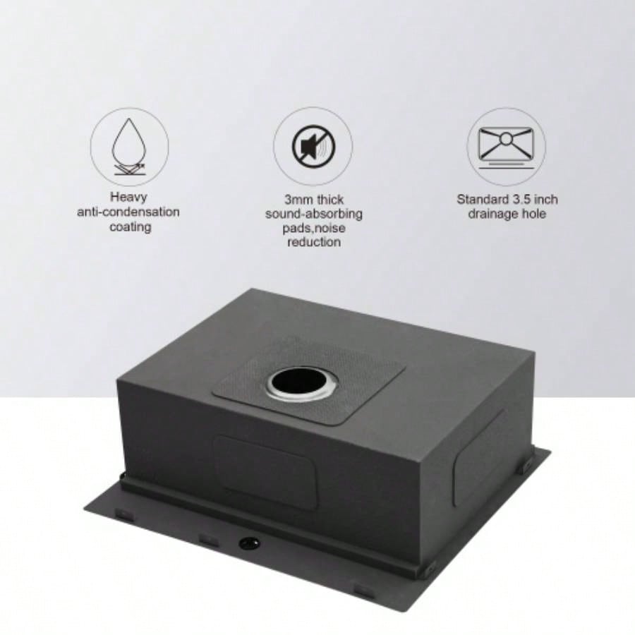 25 Inch Drop Kitchen Sink - 25x 22 Kitchen Sink Stainless Steel 16 Gauge Workstation Sink Drop - in Topmount Single Bowl Kitchen Sink