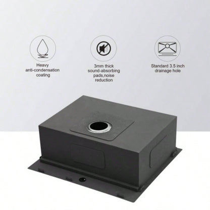 25 Inch Drop Kitchen Sink - 25x 22 Kitchen Sink Stainless Steel 16 Gauge Workstation Sink Drop - in Topmount Single Bowl Kitchen Sink