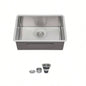 28 Inch Undermount Sink - 28x 18x 9 Undermount Stainless Steel Kitchen Sink 16 Gauge 9 Inch Deep Single Bowl Kitchen Sink Basin, Includes Drain Assembly No Additional Accessories