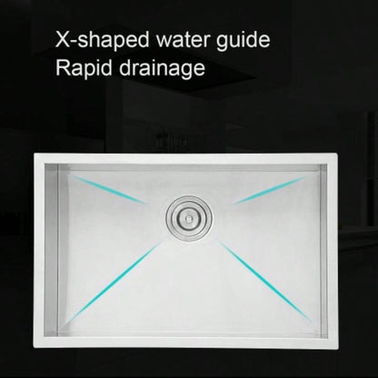 26 Inch Undermount Sink - 26x 18x 9 Undermount Stainless Steel Kitchen Sink 16 Gauge 9 Inch Deep Single Bowl Kitchen Sink Basin, Includes Drain Assembly No Additional Accessories