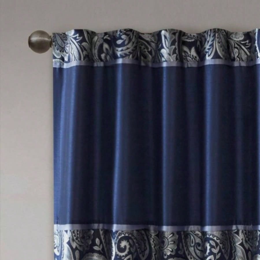 Jacquard Curtain Panel Pair2 Pcs Window Panels