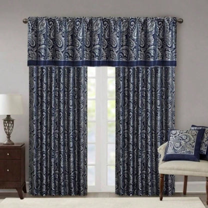 Jacquard Curtain Panel Pair2 Pcs Window Panels