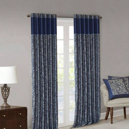 Jacquard Curtain Panel Pair2 Pcs Window Panels