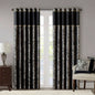 Jacquard Curtain Panel Pair2 Pcs Window Panels