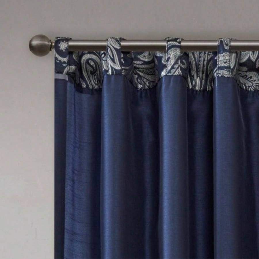 Jacquard Curtain Panel Pair2 Pcs Window Panels