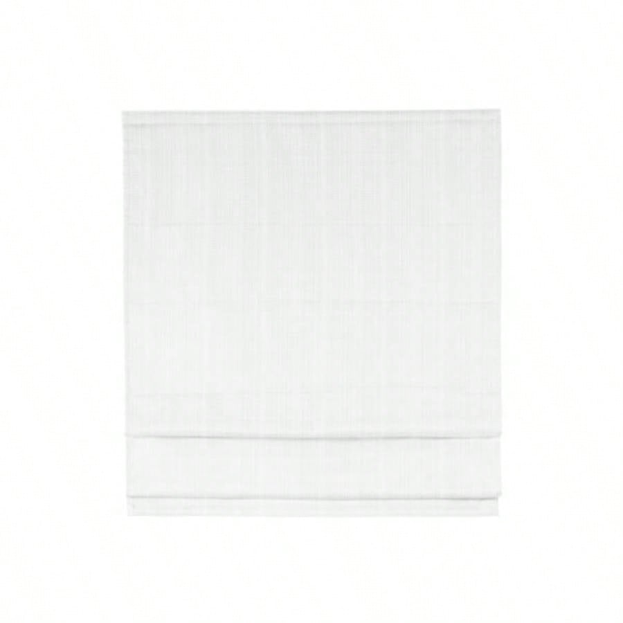 Basketweave Room Darkening Cordless Roman Shade