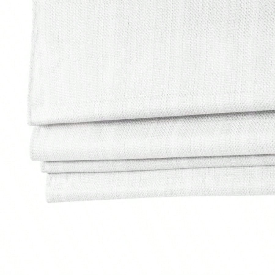 Basketweave Room Darkening Cordless Roman Shade