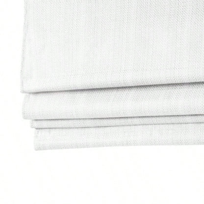 Basketweave Room Darkening Cordless Roman Shade