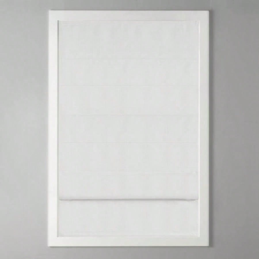 Basketweave Room Darkening Cordless Roman Shade