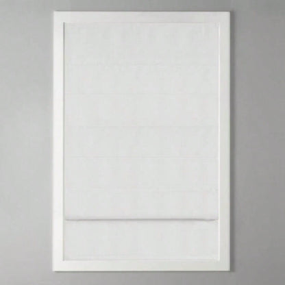 Basketweave Room Darkening Cordless Roman Shade