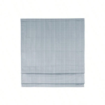 Basketweave Room Darkening Cordless Roman Shade