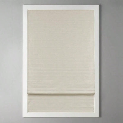 Printed Faux Silk Room Darkening Cordless Roman Shade