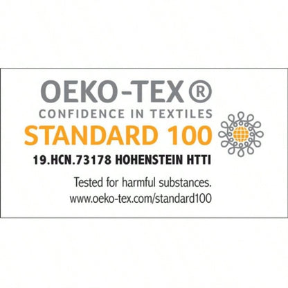 Cotton Printed Curtain Panel with Chenille Stripe and Lining Ivory 50x95