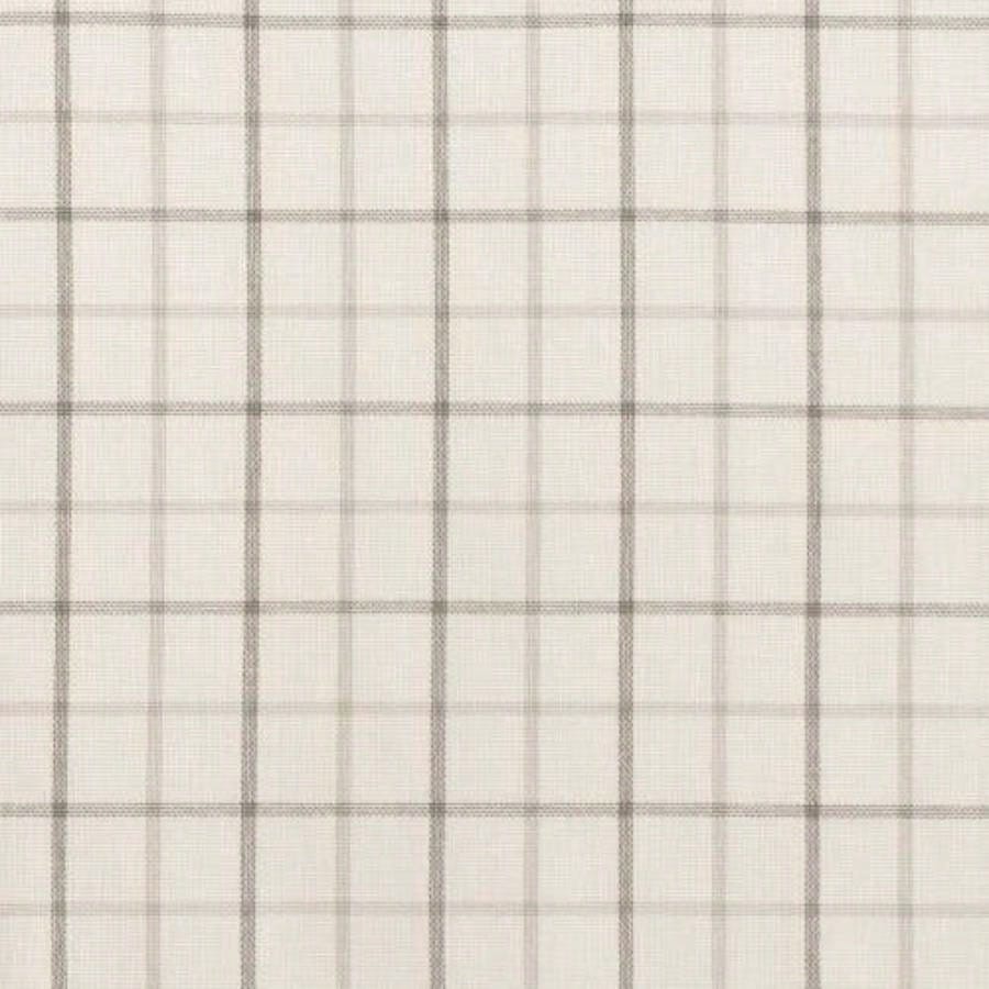 1 PCS 50x108 Plaid Rod Pocket and Back Tab Curtain Panel with Fleece Lining Natural