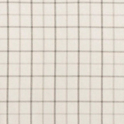 1 PCS 50x108 Plaid Rod Pocket and Back Tab Curtain Panel with Fleece Lining Natural