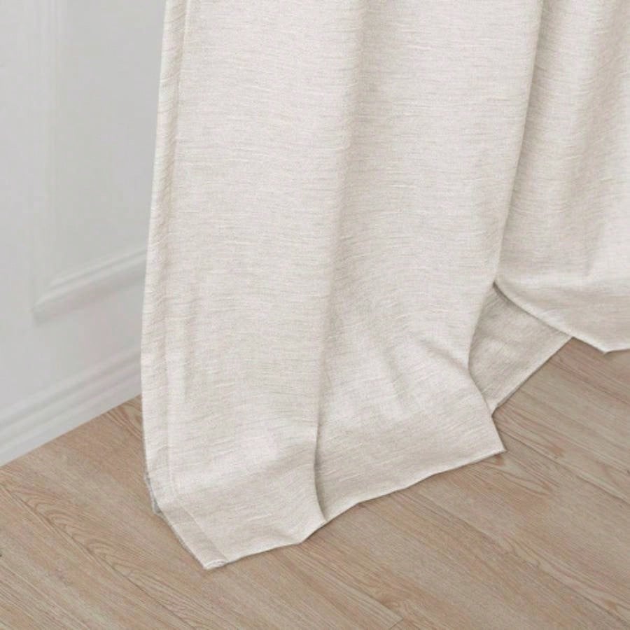 Tonal Printed Faux Silk Total Blackout Curtain Panel Pair2 Pcs Window Panels