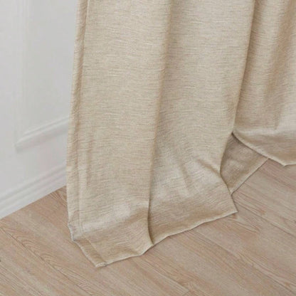 Tonal Printed Faux Silk Total Blackout Curtain Panel Pair2 Pcs Window Panels