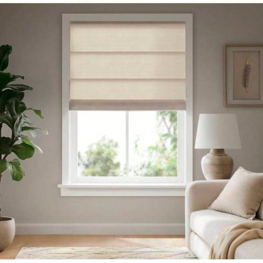 1PC 35x64 Cordless Roman Blind Galen Matte fabric
